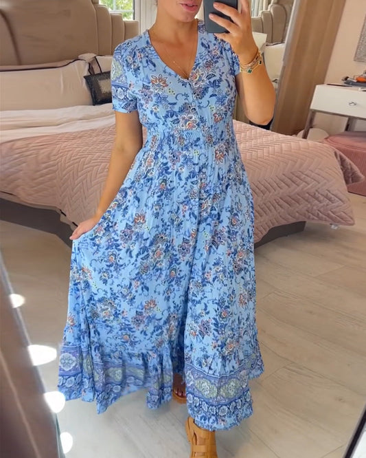 Beralina - Maxi Kleid - Boho - Hochwertiges Material - Ideal für den Sommer