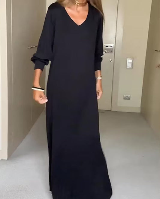 Elysande - Maxi Kleid - Klassisch - Moderner Stil - Ideal als Alltagskleidung