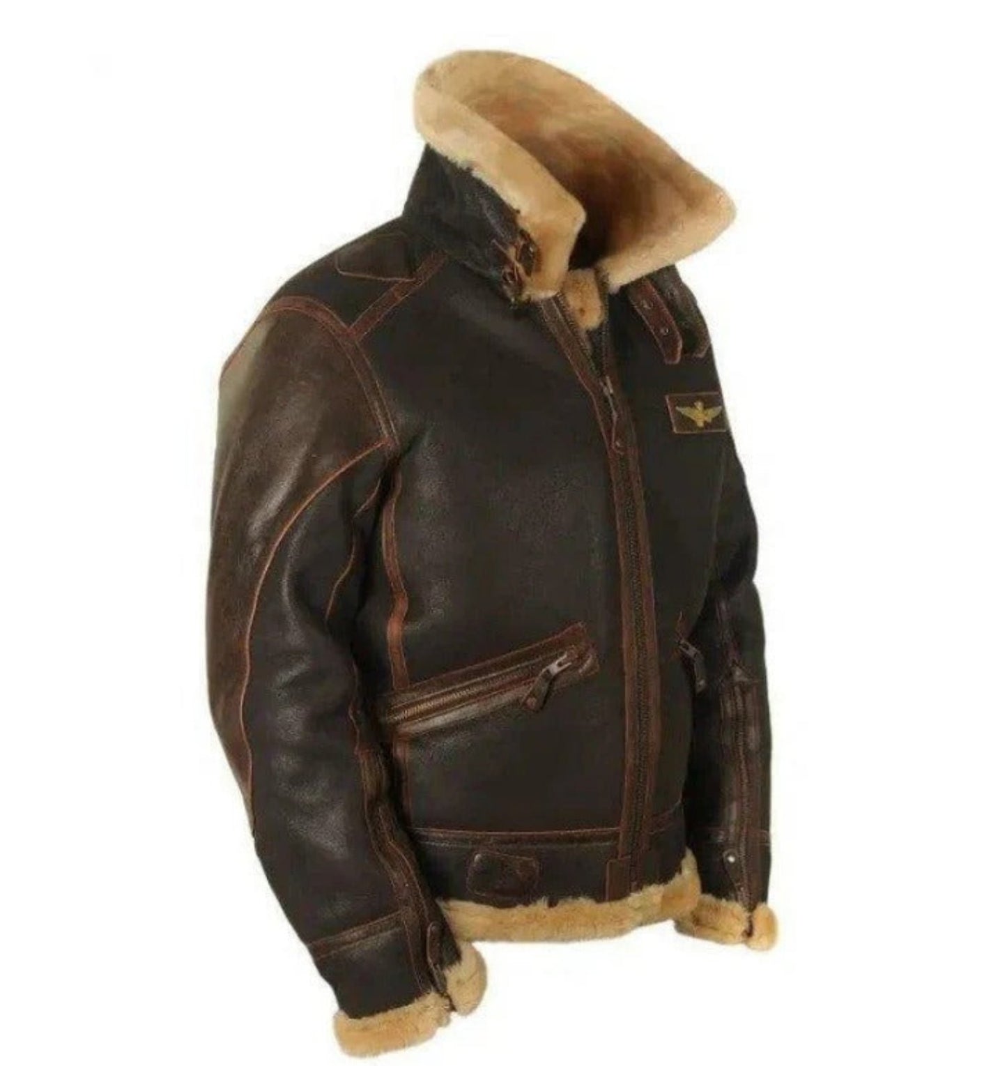 Wido - Dicke Vintage-Jacke - lässig - bequem - ideal für Herbst/Winter