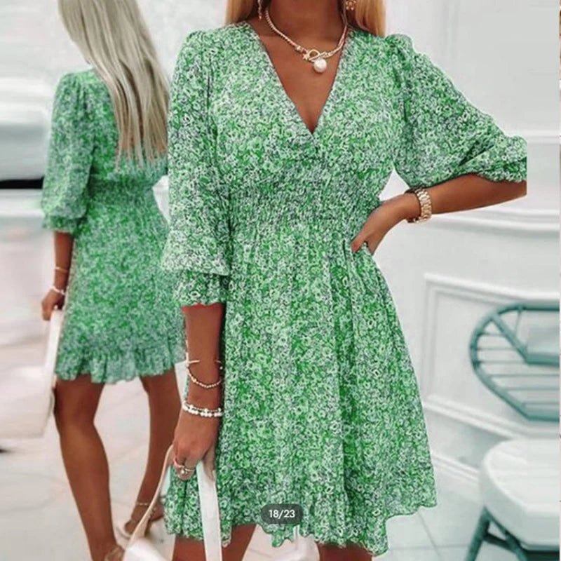 Valora - Kurzes Kleid - Boho - Moderner Stil - Ideal für den Sommer