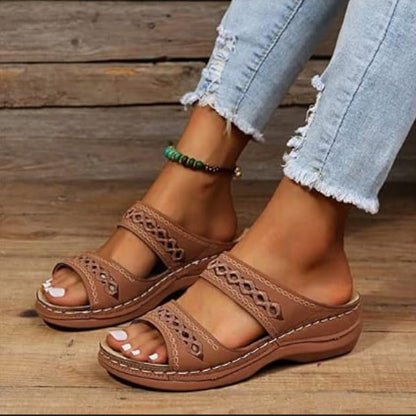 Charissa - Plateausandalen - Boho - Vielseitiges Design - Ideal für Sommer