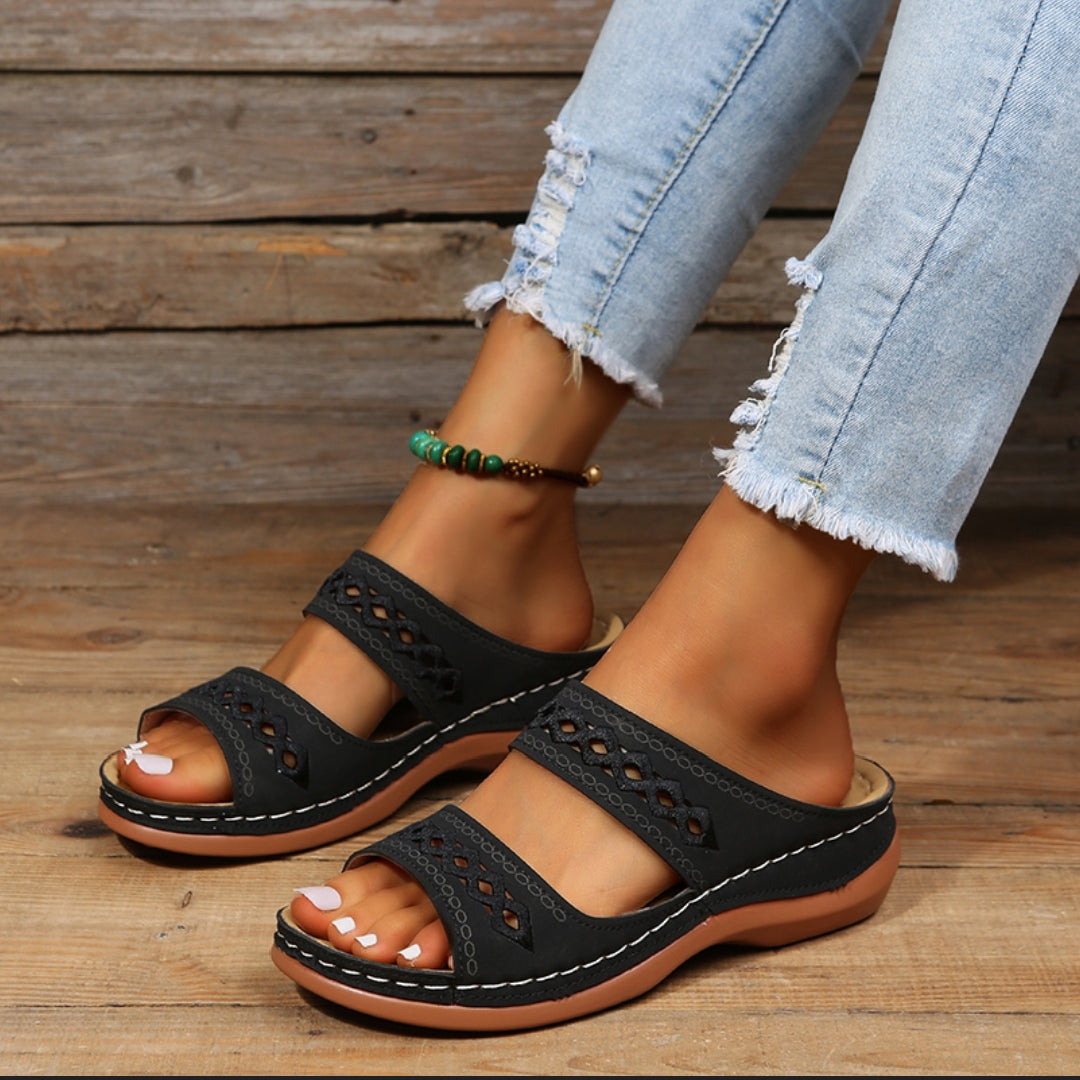 Charissa - Plateausandalen - Boho - Vielseitiges Design - Ideal für Sommer