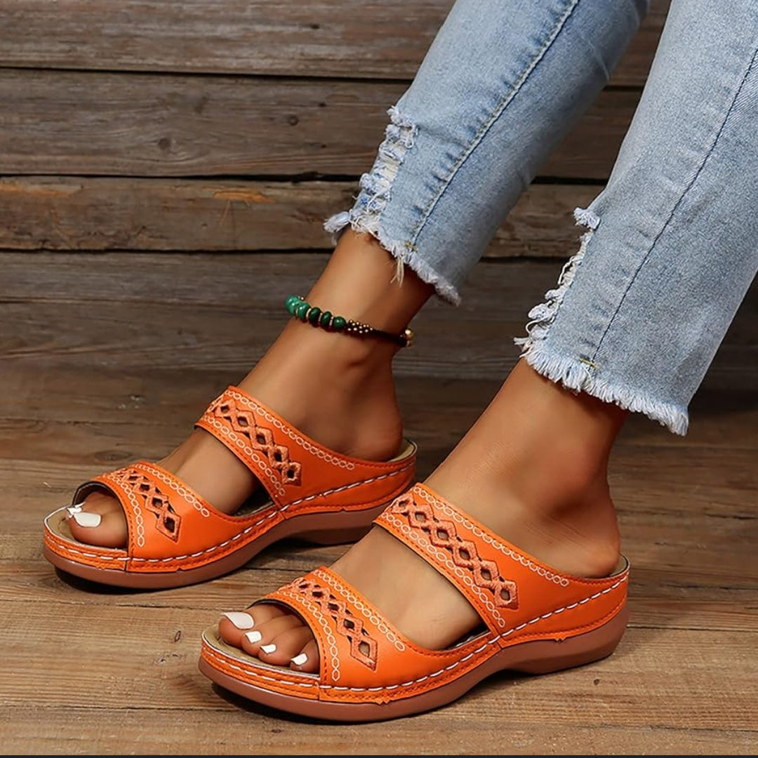 Charissa - Plateausandalen - Boho - Vielseitiges Design - Ideal für Sommer