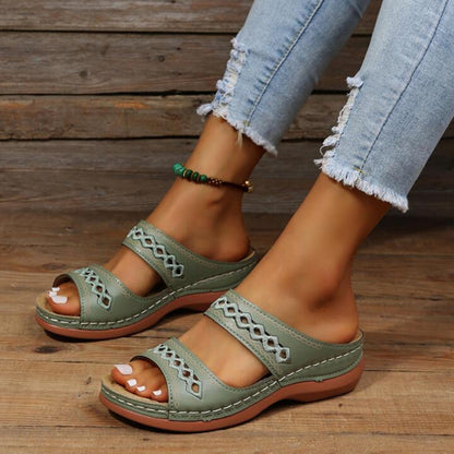 Charissa - Plateausandalen - Boho - Vielseitiges Design - Ideal für Sommer