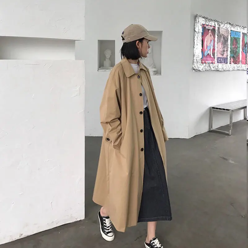 Stylischer Oversized Trenchcoat für Damen | Ideal für den Winter