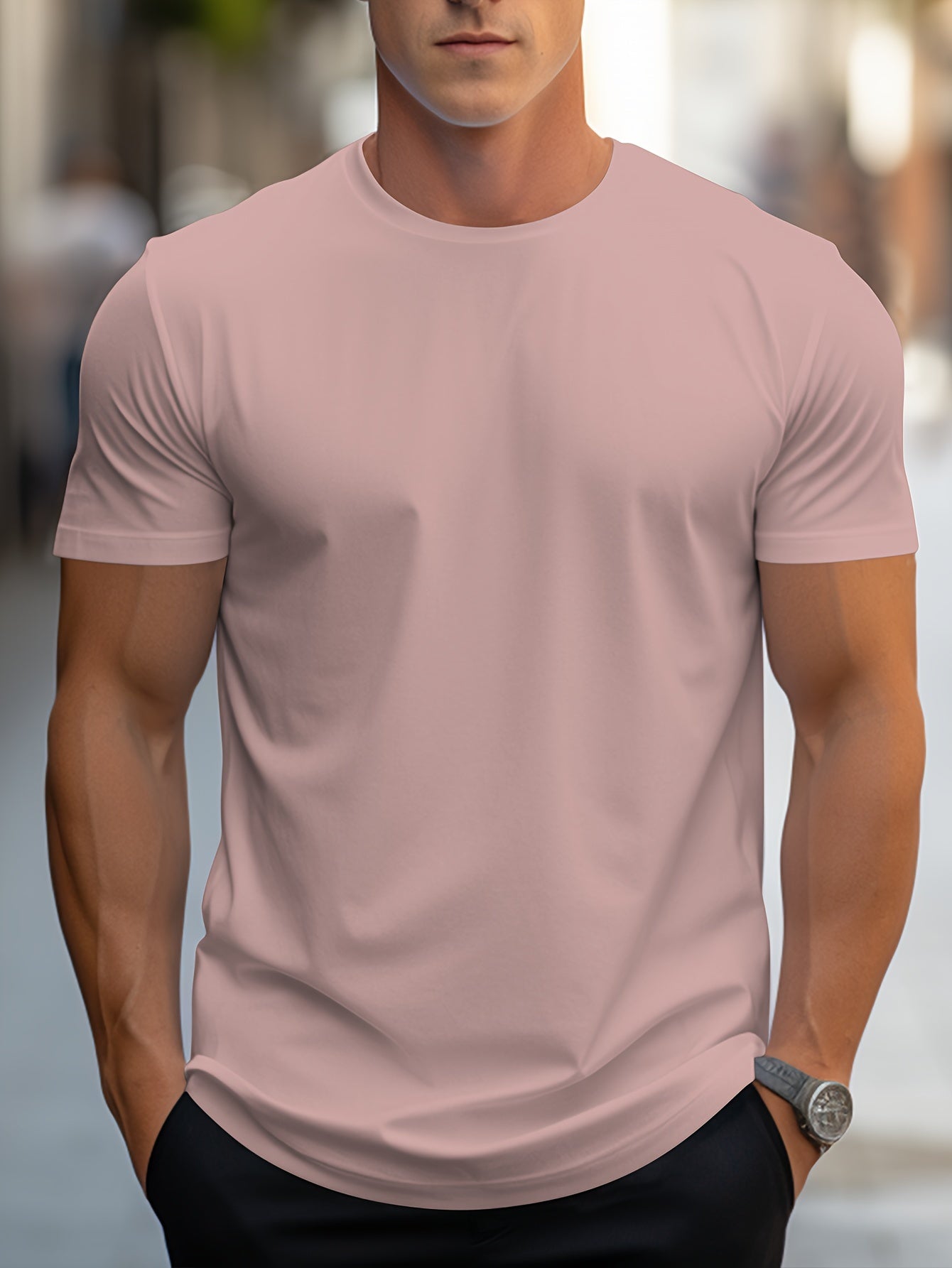 Hudson- Stylisches schmal geschnittenes Sommer-T-Shirt