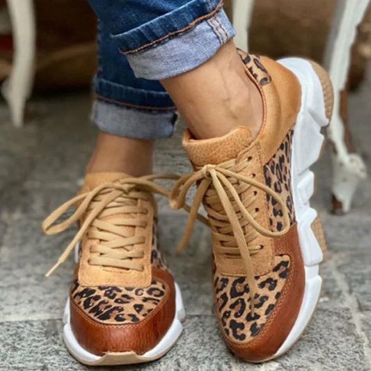 Gerlinda - Sneakers - Sport & Freizeit - Leopard/Formaler Stil/Saisonkollektion - Ideal für Herbst