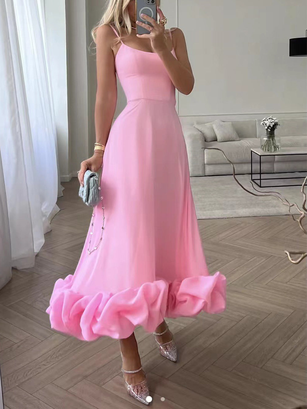 Stefanie - Midikleid - Schick - Luxusmaterial - Ideal für Party