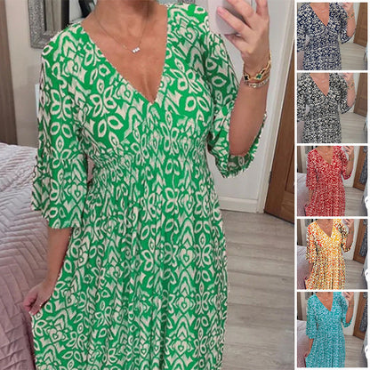 Gerlinde - Elegantes Kleid - Boho - Hochwertiges Material - Ideal für den Sommer