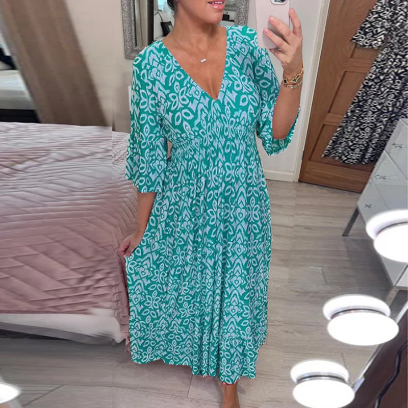 Gerlinde - Elegantes Kleid - Boho - Hochwertiges Material - Ideal für den Sommer