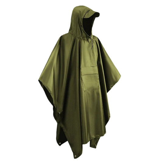 Tobi - Wasserdichter Poncho mit Kapuze - Outdoor - Made for Comfort - Ideal für den Herbst