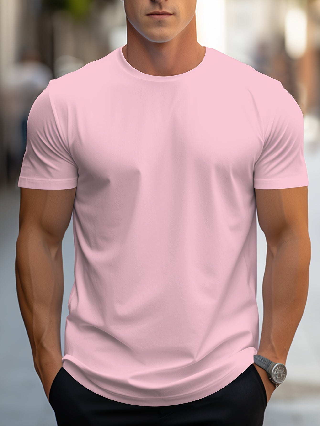 Hudson- Stylisches schmal geschnittenes Sommer-T-Shirt