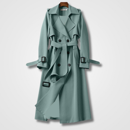 Charlotte - Damen Frühling Eleganter Trenchcoat mit Vielseitigem Design