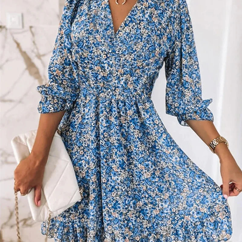 Valora - Kurzes Kleid - Boho - Moderner Stil - Ideal für den Sommer