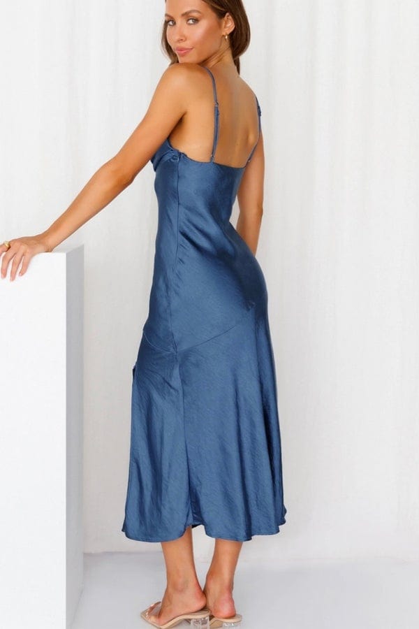 Zandelia - Sommerkleid - Elegant - Blau/Grün, Vielseitiges Design - Ideal für Sommer