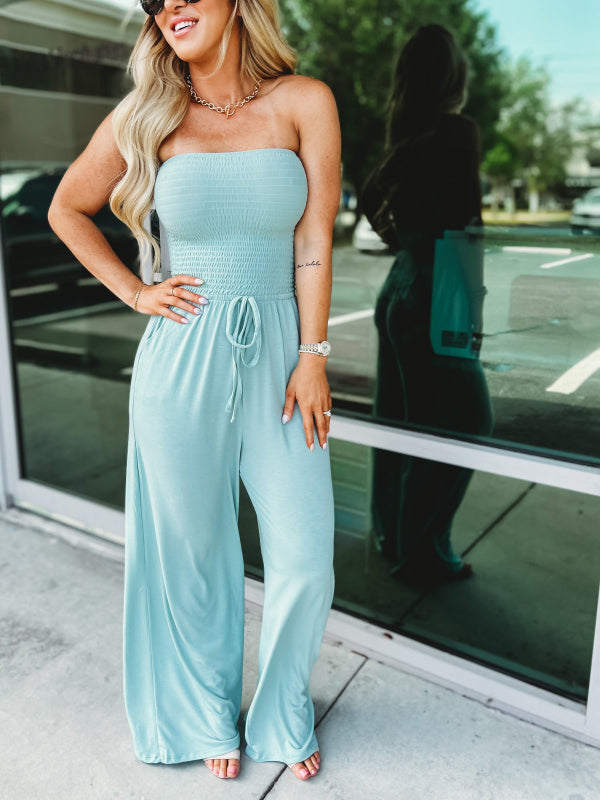 Oliva - Off-Shoulder Jumpsuit