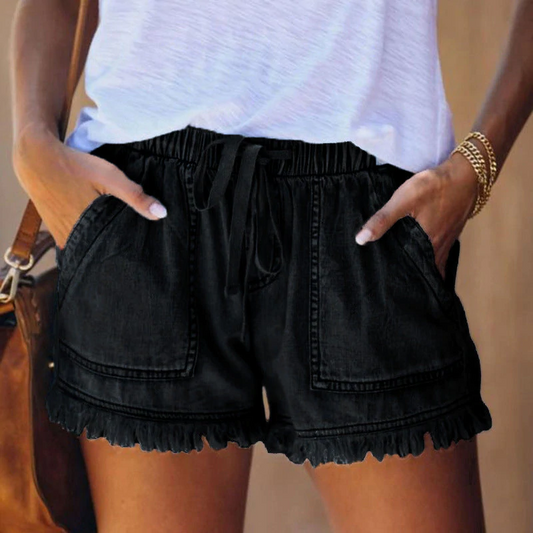 Jarina - Shorts - Lässig - Denim/Langlebig - Ideal für Sommer