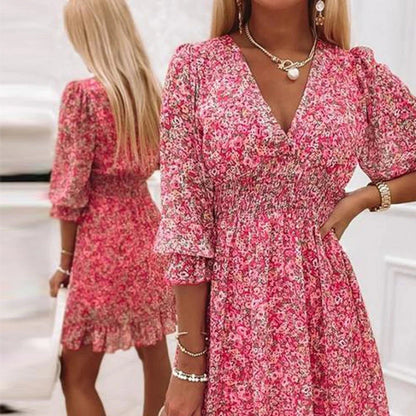 Valora - Kurzes Kleid - Boho - Moderner Stil - Ideal für den Sommer