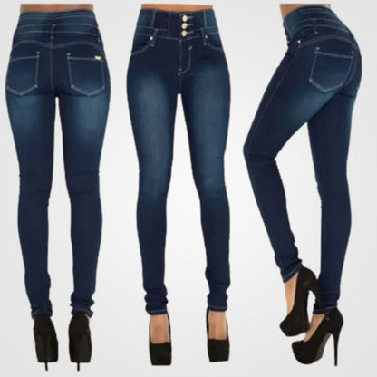 Tiina - Bequeme Denim-Jeans mit hoher Taille