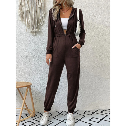 Retro Luxus Jumpsuit Jogginganzug & Lauf-Set für Damen | Perfekt für legere Tage