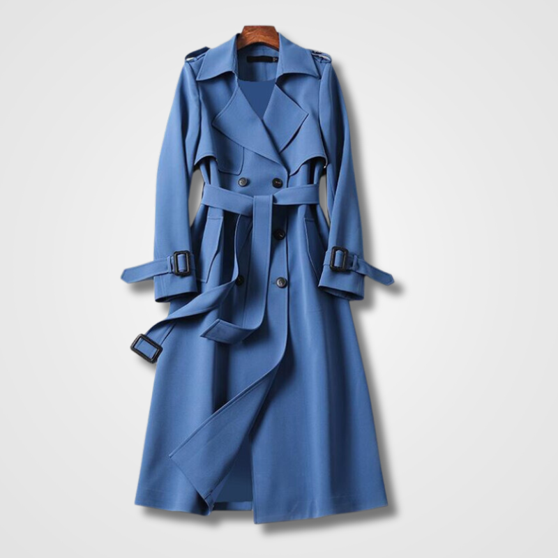 Charlotte - Damen Frühling Eleganter Trenchcoat mit Vielseitigem Design