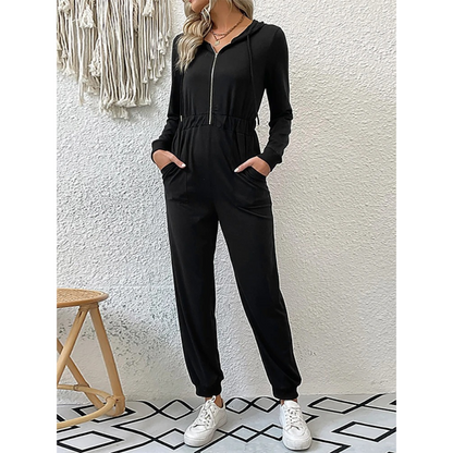 Retro Luxus Jumpsuit Jogginganzug & Lauf-Set für Damen | Perfekt für legere Tage