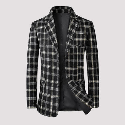 Kurt - Lässiger Karo-Blazer für Männer