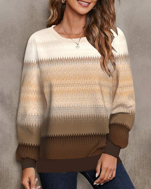 Madita - Pullover - Elegant - Khaki / Atmungsaktiv / Vielseitiges Design - Alltagstauglich