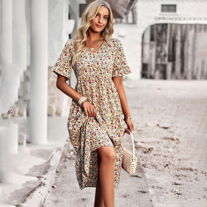 Seralyn - Midikleid - Boho - Saisonale Kollektion - Ideal für den Sommer