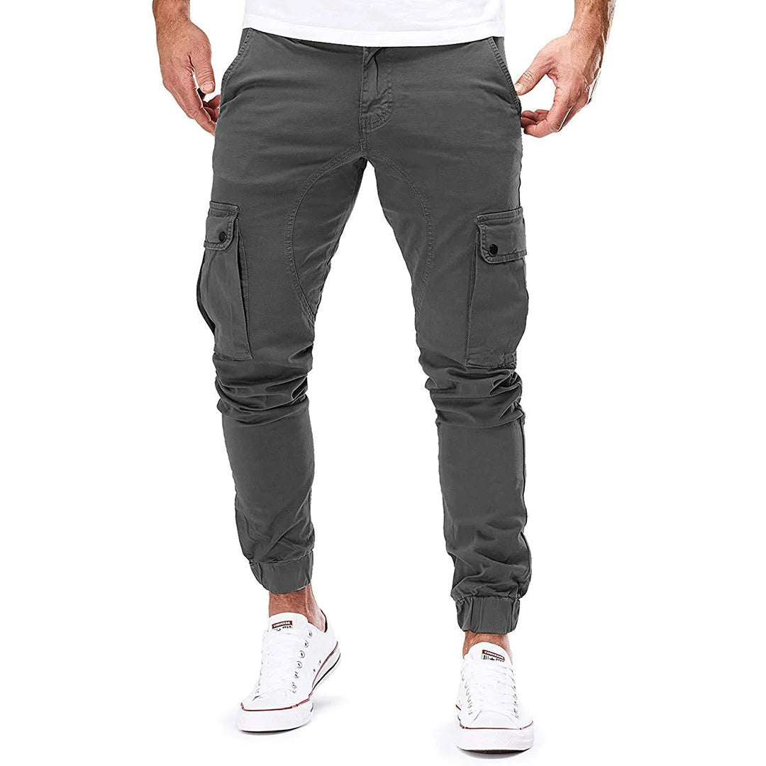 Oskar - Cargohose - Sport & Freizeit - Khaki Hochleistungsstoff - Alltagstauglich