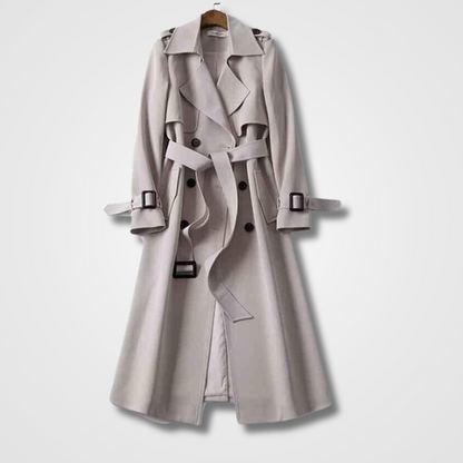 Charlotte - Damen Frühling Eleganter Trenchcoat mit Vielseitigem Design