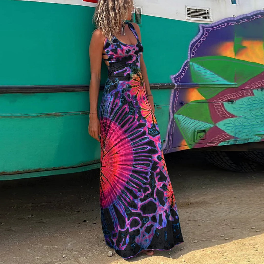 Elea - Tie-Dye Sommerkleid