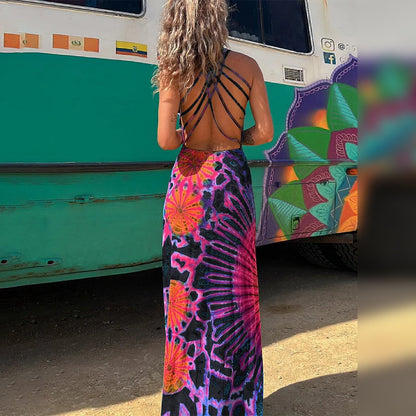 Elea - Tie-Dye Sommerkleid