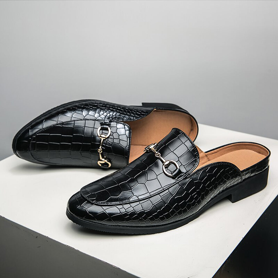 Bendix - Loafers - Elegant - Luxuriöses Formaler Stil / Krokodilmotiv - Formelle Anlässe