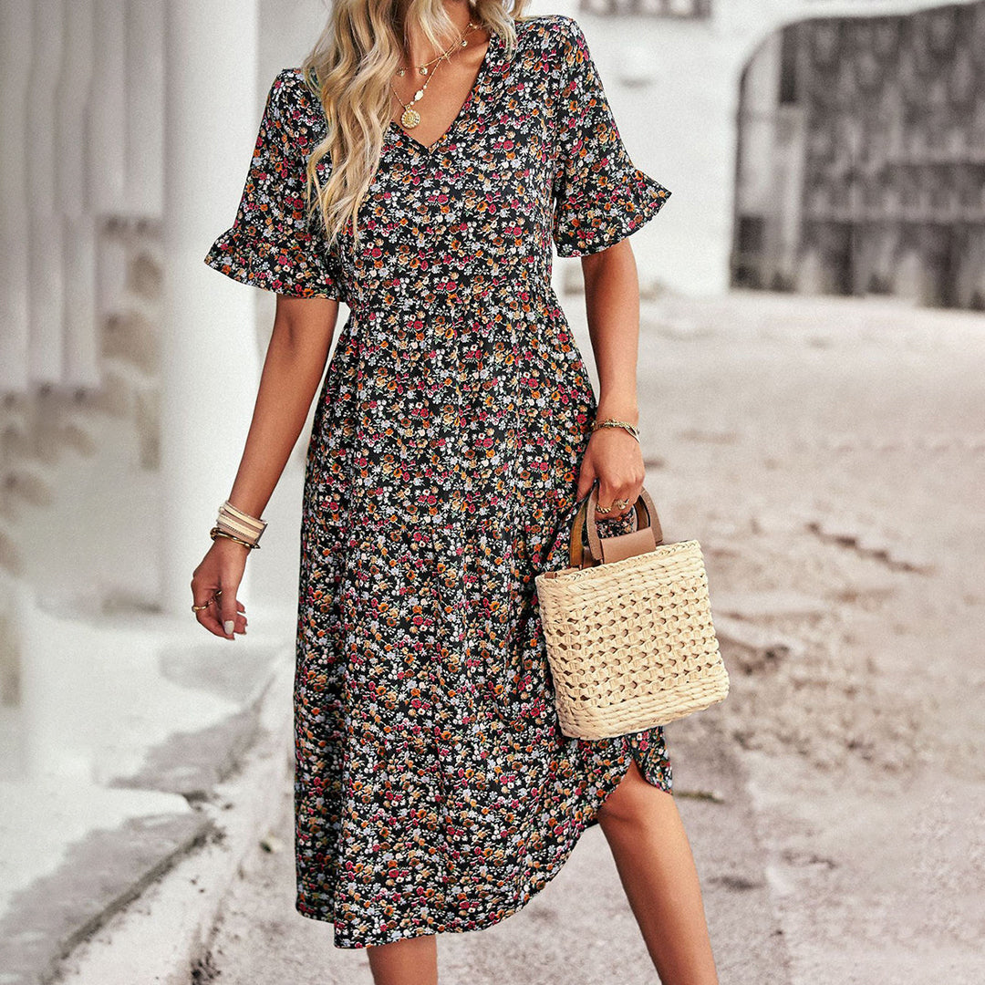 Seralyn - Midikleid - Boho - Saisonale Kollektion - Ideal für den Sommer