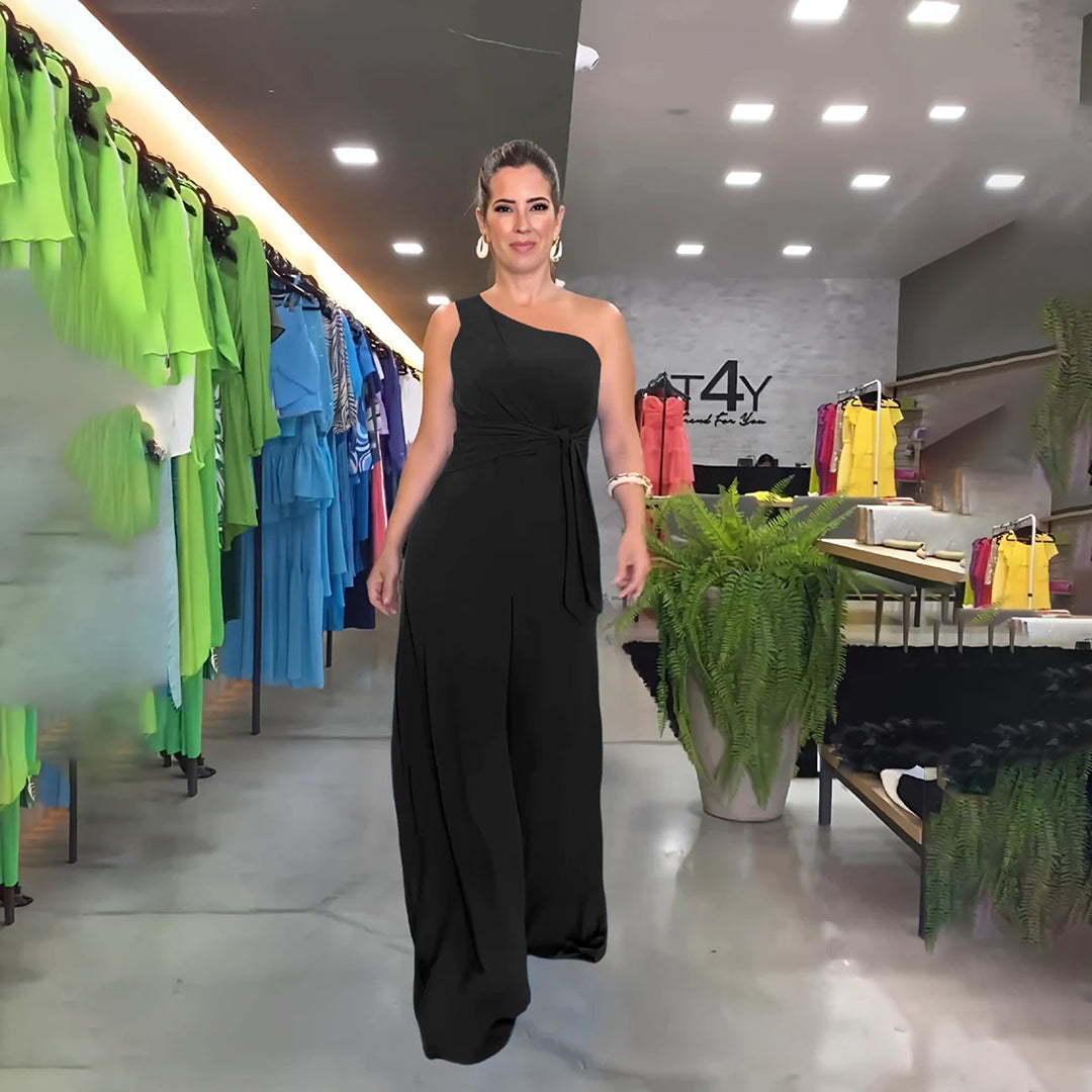 Liane - Stylischer Ein-Schulter-Jumpsuit