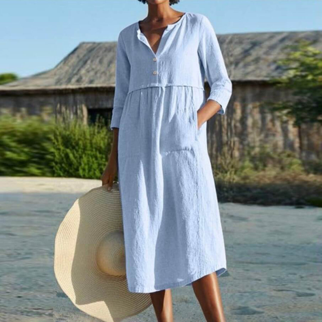 Irmgard - Midikleid - Lässig - Moderner Stil - Ideal für den Sommer