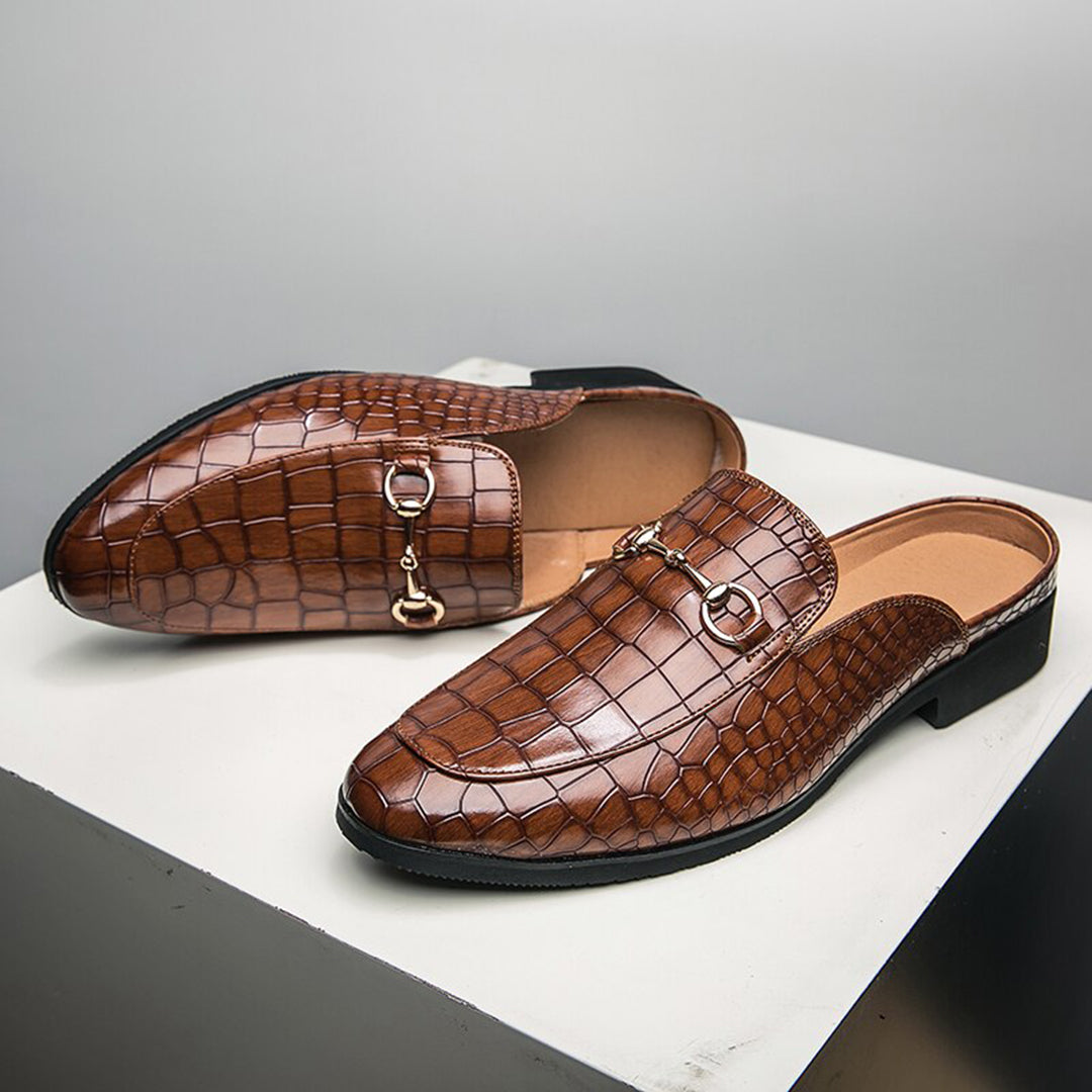 Bendix - Loafers - Elegant - Luxuriöses Formaler Stil / Krokodilmotiv - Formelle Anlässe