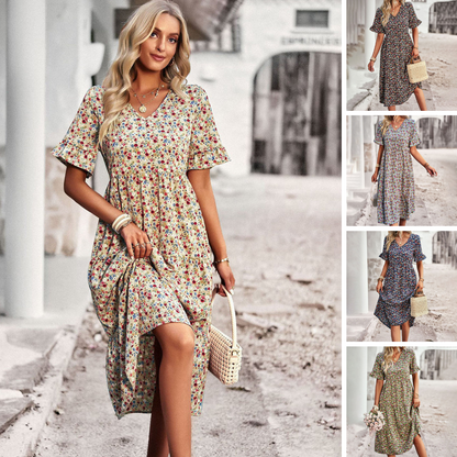 Seralyn - Midikleid - Boho - Saisonale Kollektion - Ideal für den Sommer