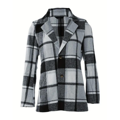 Ayesha - Plaid Blazer für Damen - Schick/Elegant - Modisch - Ideal für den Herbst