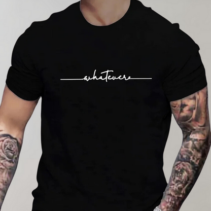 Bastian - Herren Freizeit-T-Shirt mit Rundhalsausschnitt