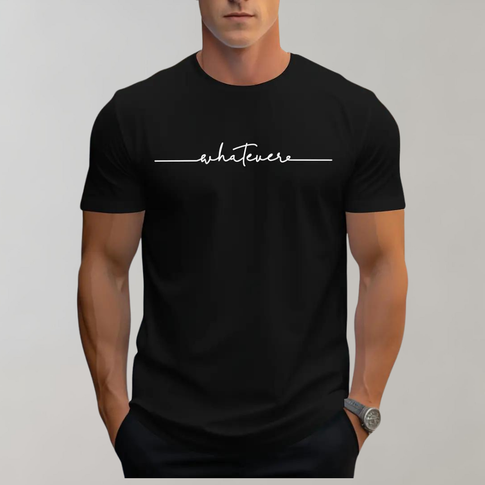 Bastian - Herren Freizeit-T-Shirt mit Rundhalsausschnitt