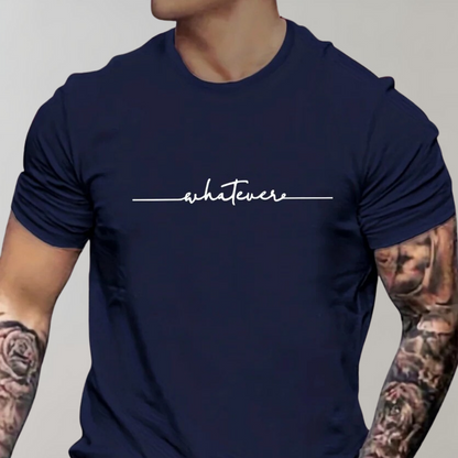 Bastian - Herren Freizeit-T-Shirt mit Rundhalsausschnitt