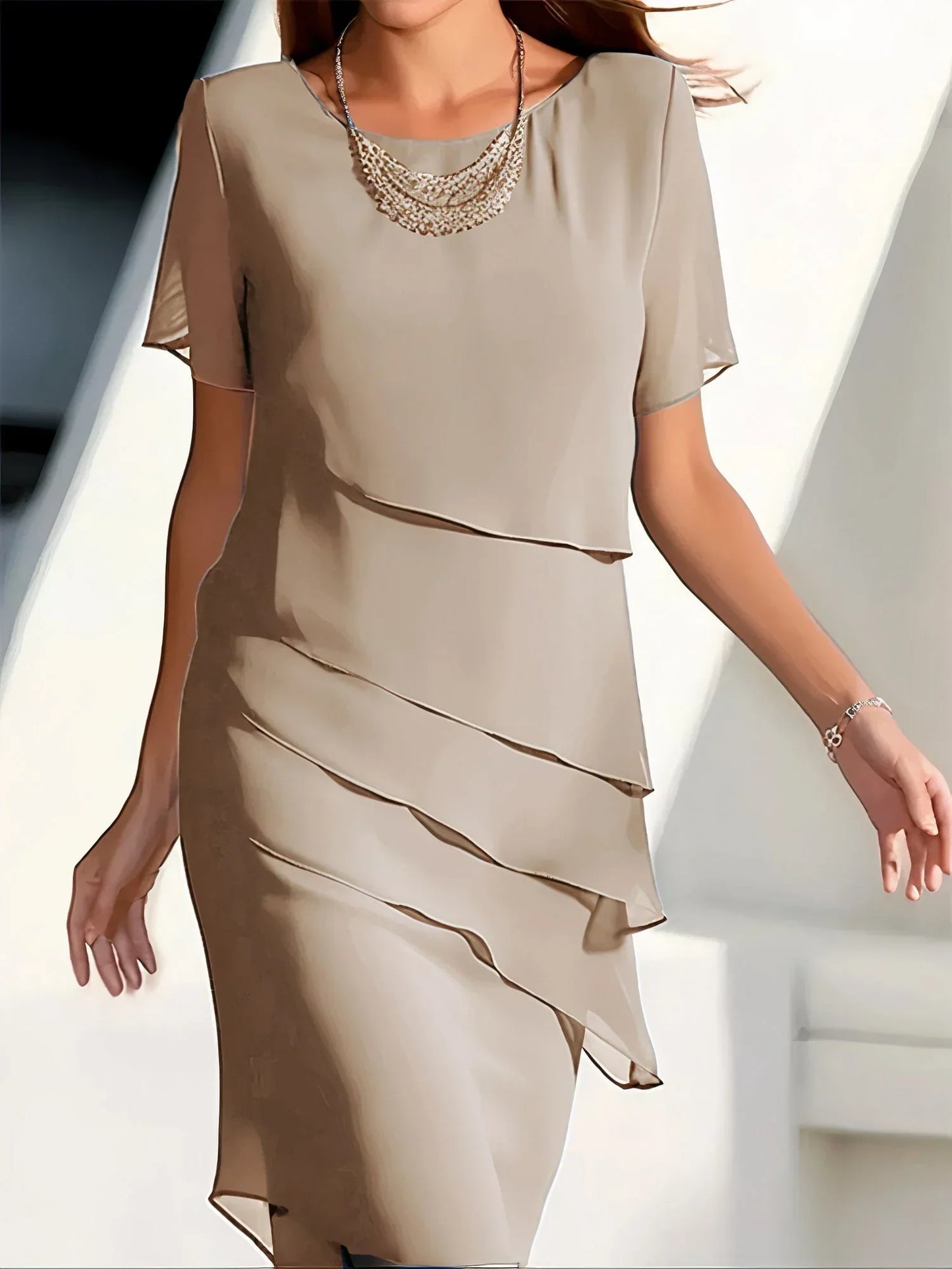 Hazel - Kleid - Elegant - Luxuriöses Material - Ideal für Formelle Anlässe