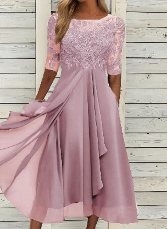 Frederike - Chiffon-Kleid