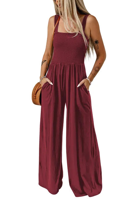 Theolina - Jumpsuit - Lässig - Leinen - Ideal für den Sommer