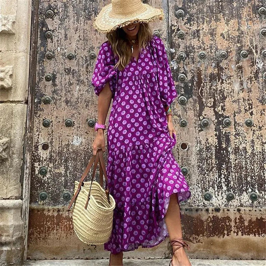 Thea - Maxikleid - Boho - Hochwertiges Materialien - Ideal für Sommer