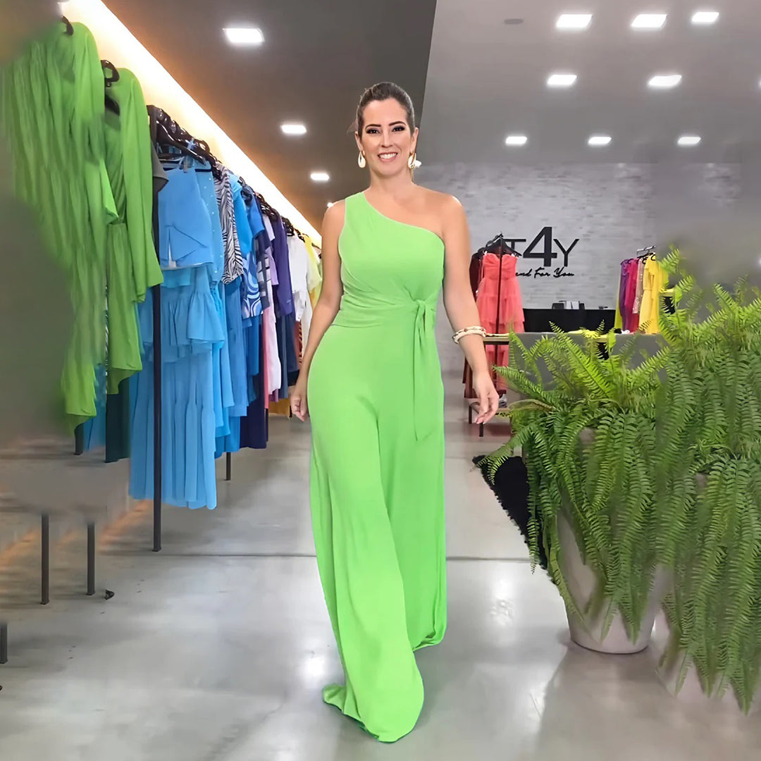 Liane - Stylischer Ein-Schulter-Jumpsuit