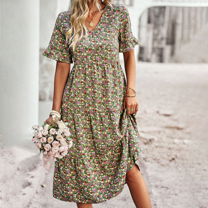 Seralyn - Midikleid - Boho - Saisonale Kollektion - Ideal für den Sommer