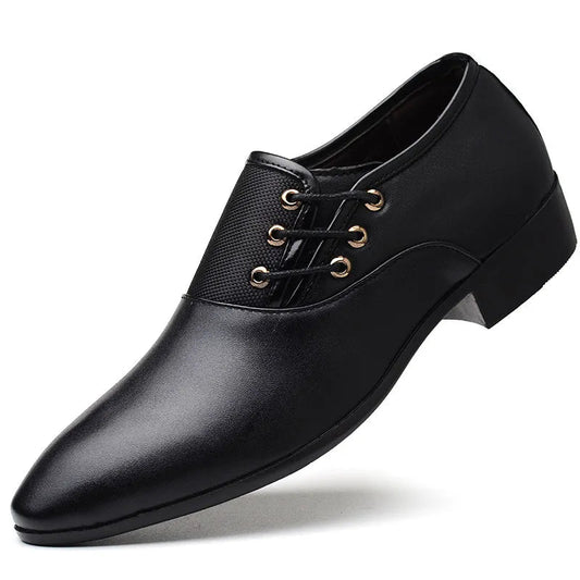 Elegante Vegane Leder Formelle Schuhe für Herren | Perfekt für legere Tage